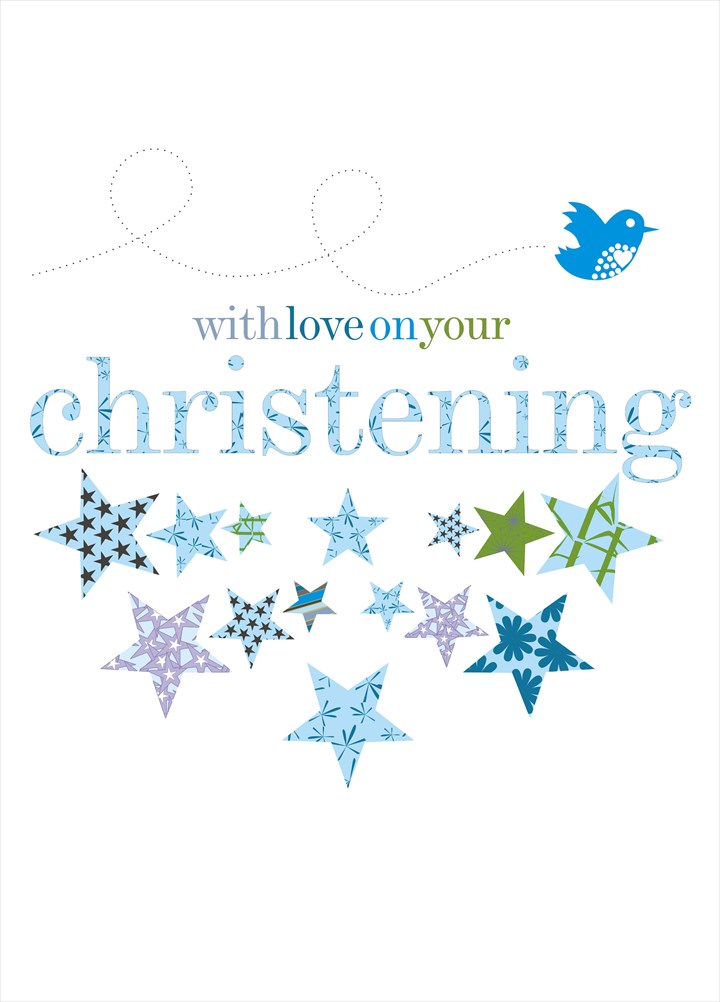 Love Christening Card