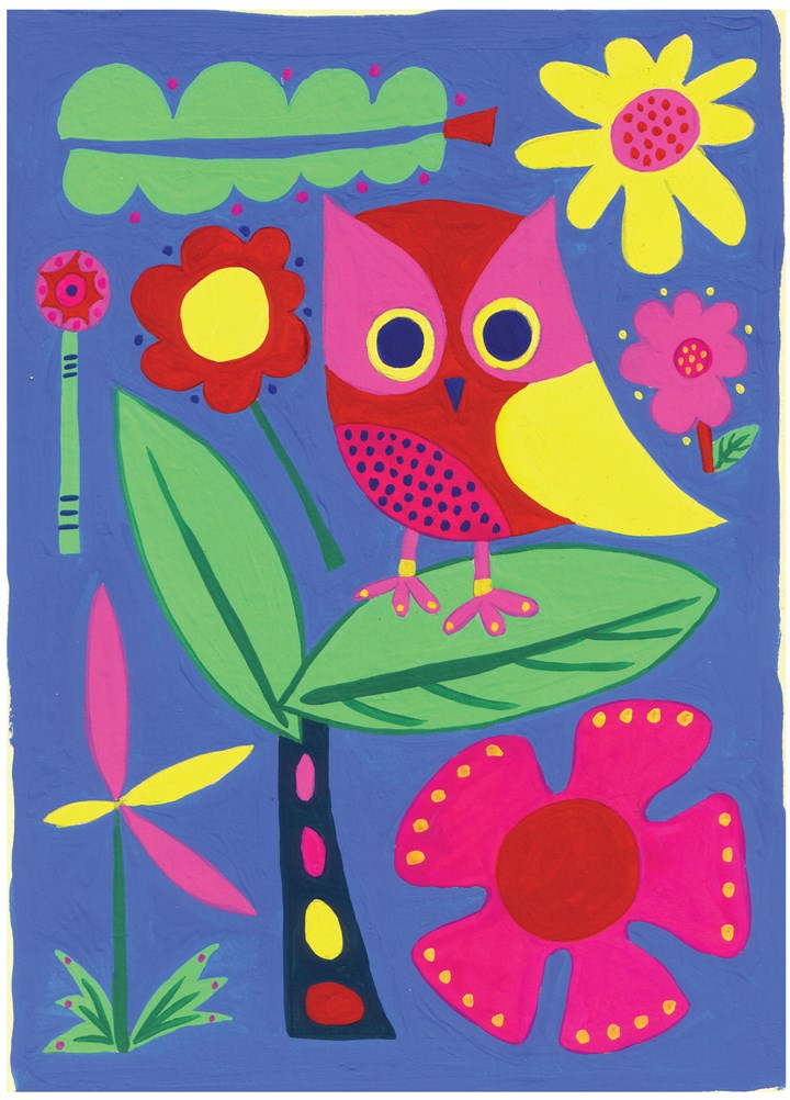 Jungle Owl Card