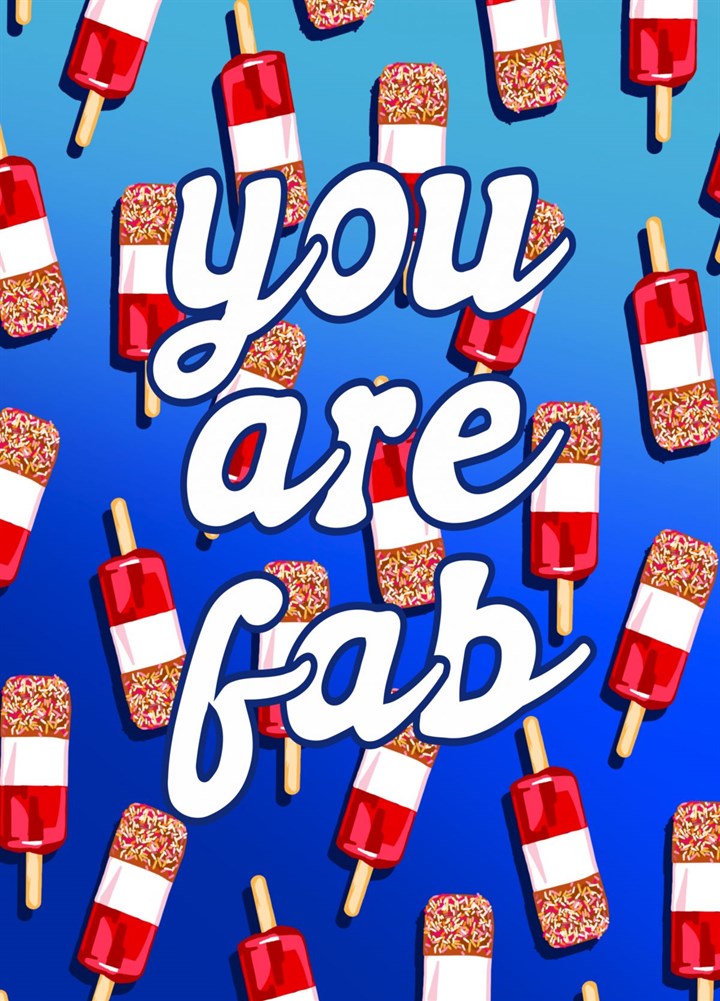 You Are Fab Card