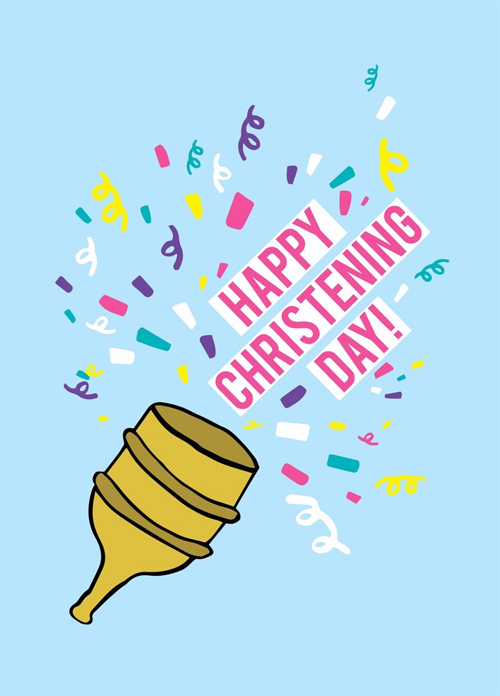 Happy Christening Day Card