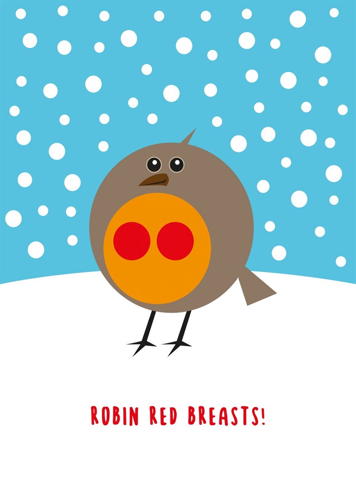 Robin Red Breasts Card