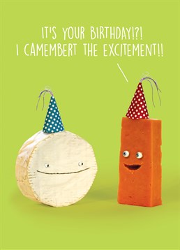It's your Birthday! If you have a friend who loves cheesy random jokes, then why not show your friend this punny Brainbox Candy card.