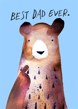 Send your Papa Bear this adorable Birthday card by Jolly Awesome this Father's Day.