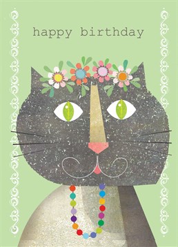 Send this funky card by Kali Stileman on their birthday and put a smile on their face.