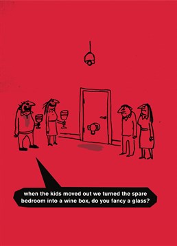 Is your Mum waiting for the day you move out? Send her this silly Modern Toss Birthday card and show her what life could be like!