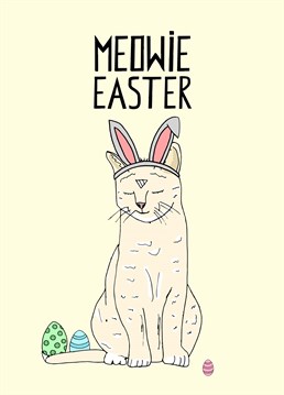Why not have an Easter Cat? It's just as believable as an Easter Bunny! Designed by Pearl Ivy.