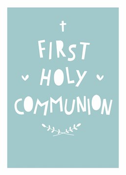 Celebrate this important rite of passage and send your love and prayers to a special boy on the day of his First Communion. Designed by Scribbler.