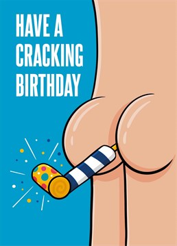 Crack your mate up and make their birthday that extra bit special by sending them this seriously cheeky Scribbler card.