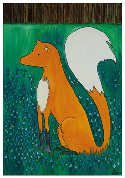 Oh how cute! Send this lovely fox by Sarah Lovell Art for any occasion.