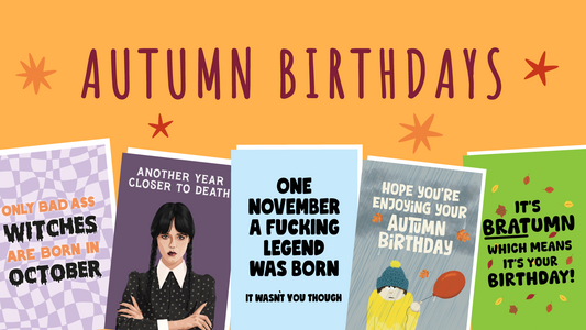 Seasonal Spotlights: The Best Cards for Autumn Birthdays