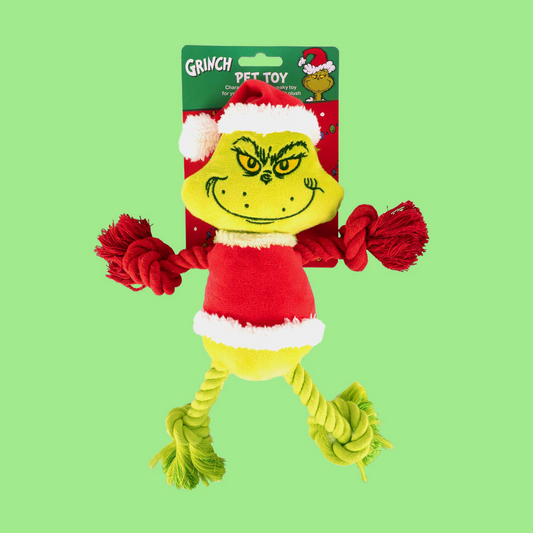 The Grinch Rope Plush Dog Toy