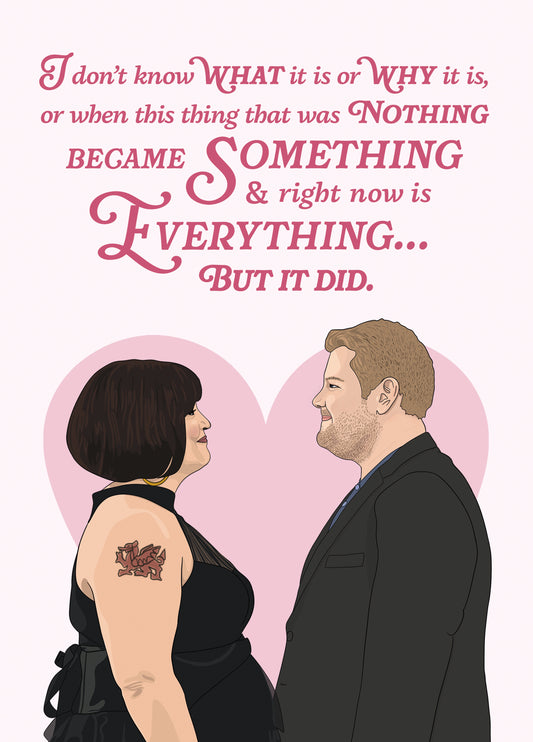 Nessa And Smithy - Gavin And Stacey Love Card - Romantic Valentine's Day Card