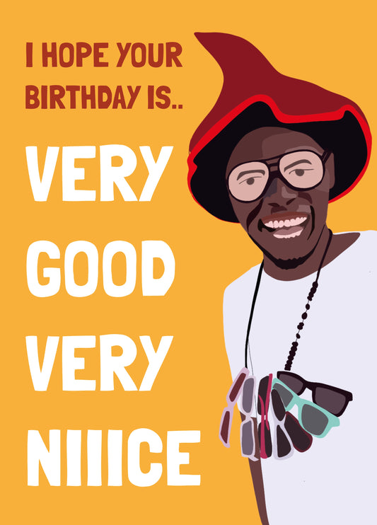 Very Good Very Nice Meme Birthday Card