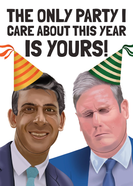 Funny General Election Birthday Card