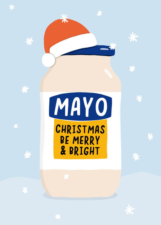 Mayo Christmas Be Merry And Bright Christmas Card