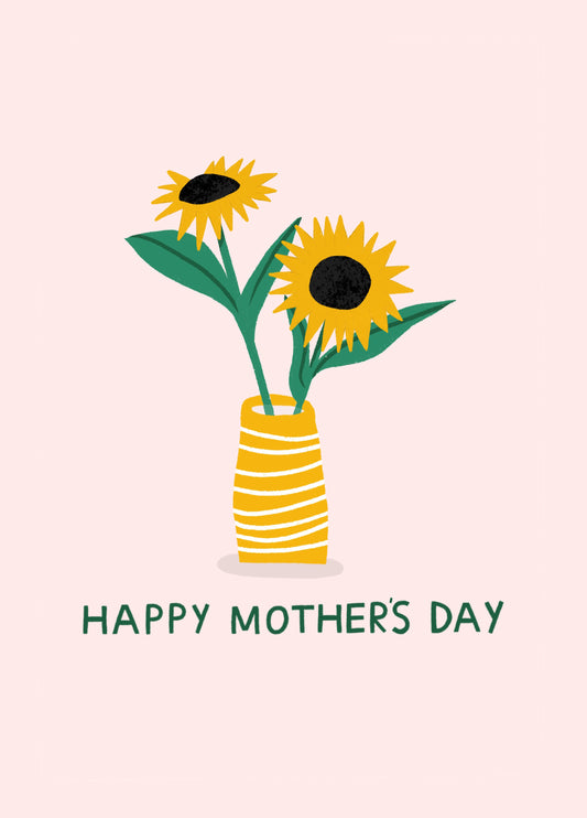 Sunflower Mother's Day Card