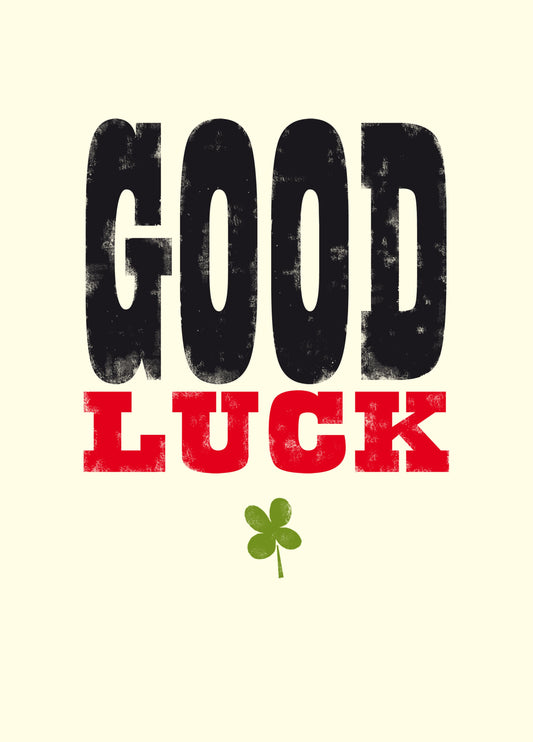 Little Clover Good Luck Card