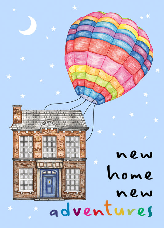 New Home New Adventures Card