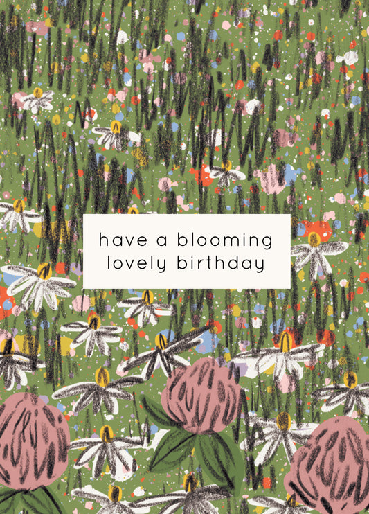 Blooming Lovely Birthday Card