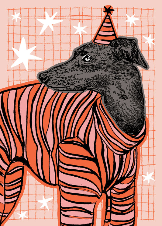 Party Dog Birthday Card