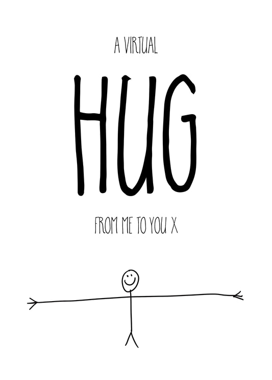 A Great Big Virtual Hug Card
