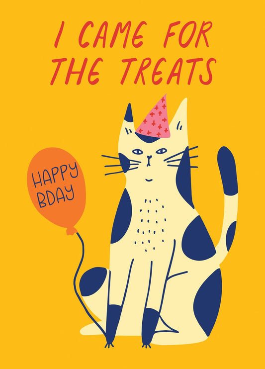 I Came For The Treats Card