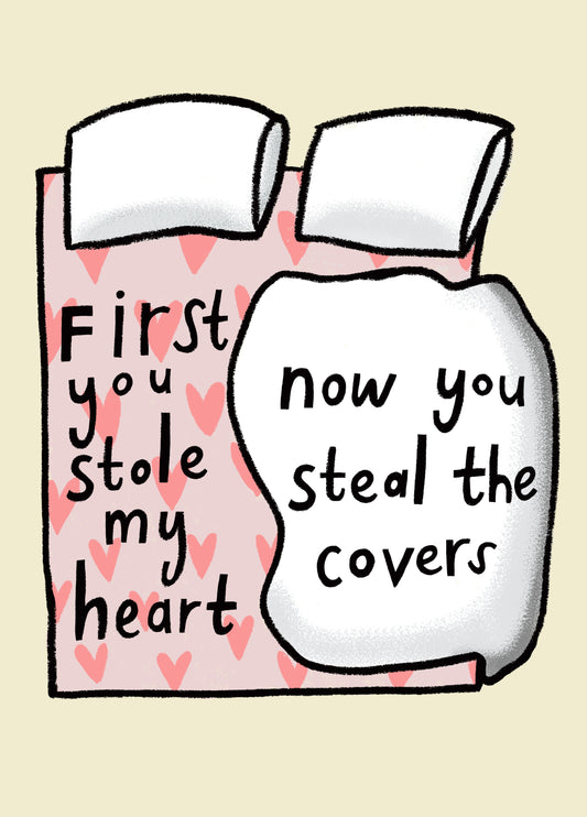 First You Stole My Heart Card