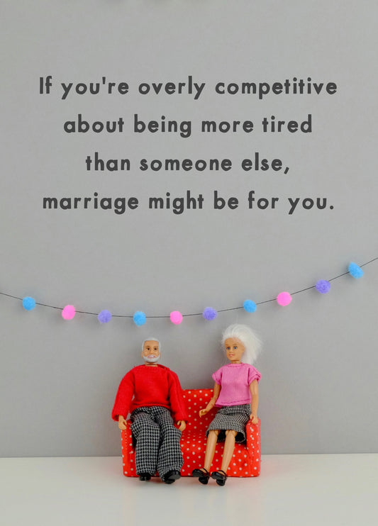 Overly Competitive Card