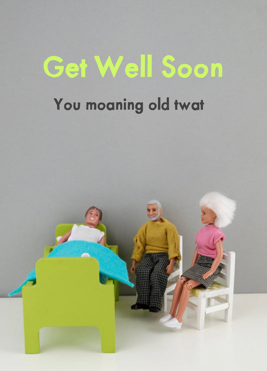 Moaning Old Twat Card