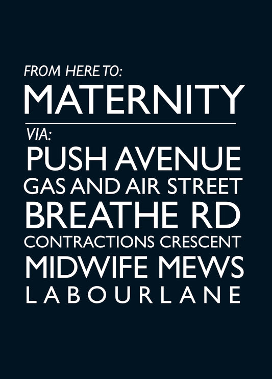 Maternity Card