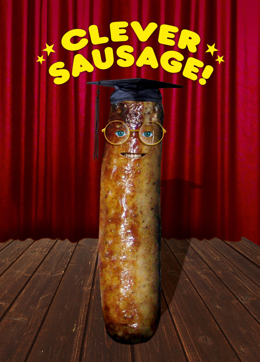 Clever Sausage Card