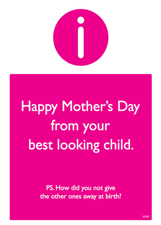 Best Looking Child Card