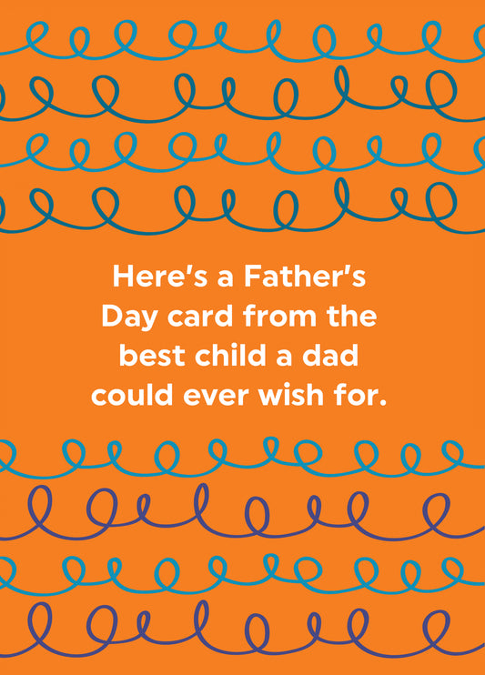 From The Best Child Card