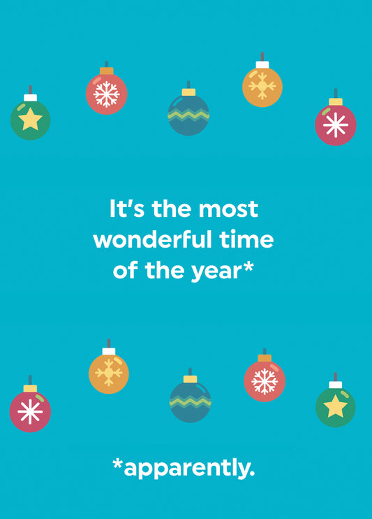 The Most Wonderful Time Of The Year