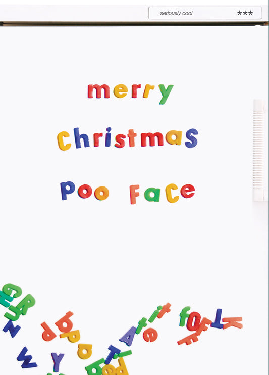 Merry Christmas Poo Face