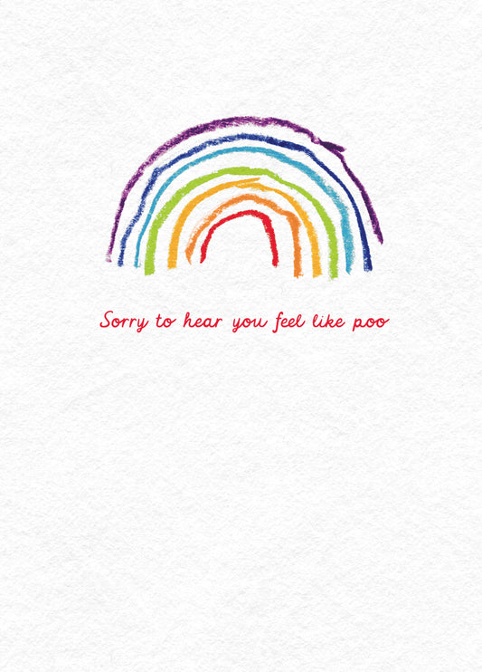 Feel Like Poo Card