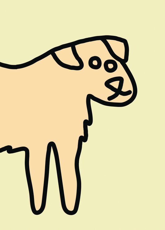 The Retriever Dog Card