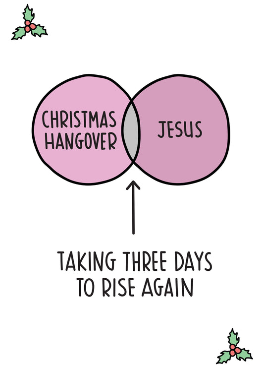 Christmas Hangover Card