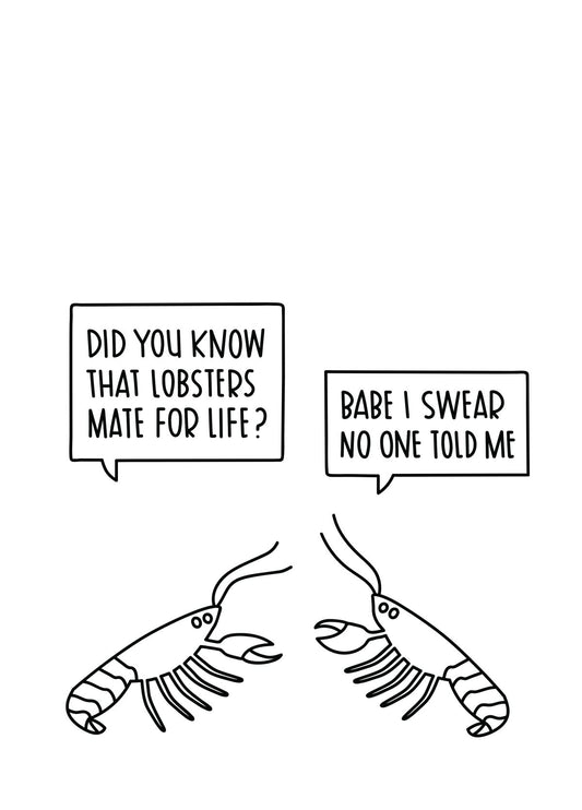 The Lobsters Card