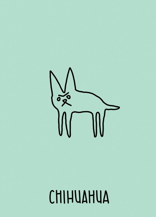 Chihuahua Card