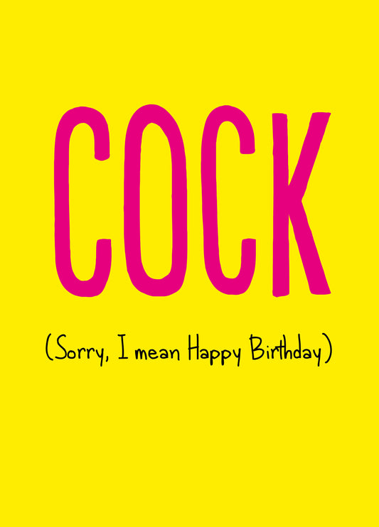 Cock Card