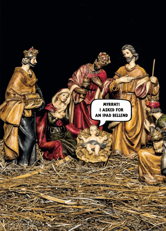 Funny Christmas Card - 'iPad'