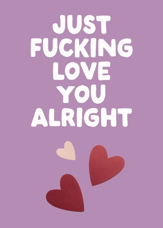 Rude Valentine's Card - 'Fucking Love You'
