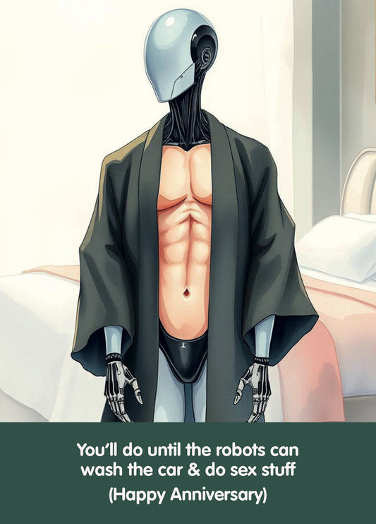 Funny Anniversary Card - 'Sex Stuff'