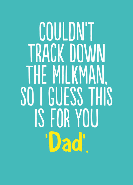 Funny Father's Day Card - 'For You'