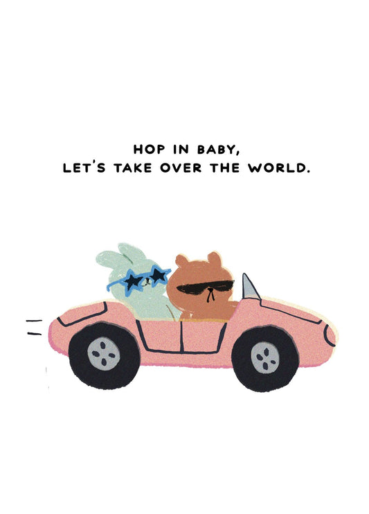 Take Over The World Card