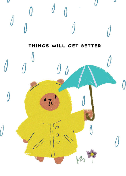 Things Will Get Better Card