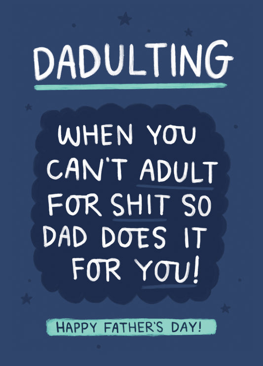 Dadulting Card