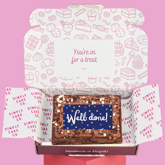 Well Done Brownie Slab