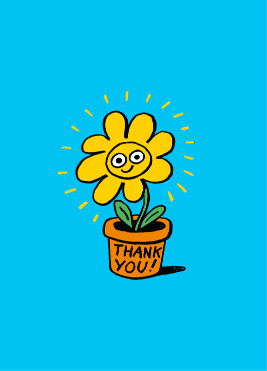 Thank You Sunflower Card